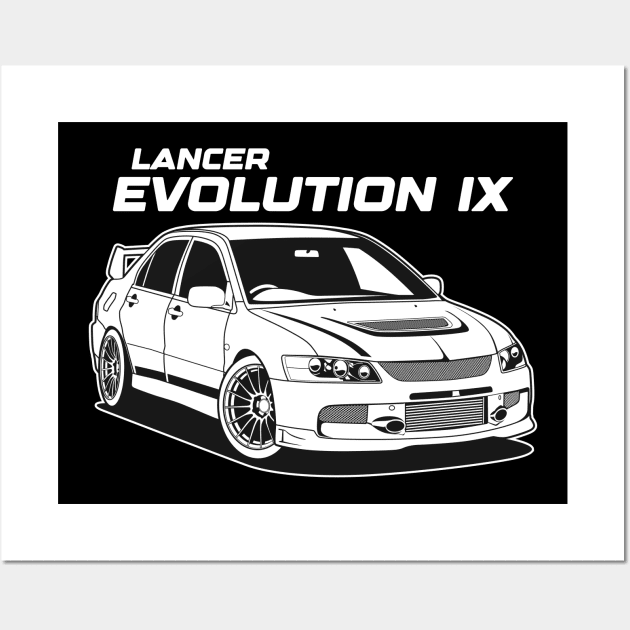 Evo 9 Wall Art by squealtires